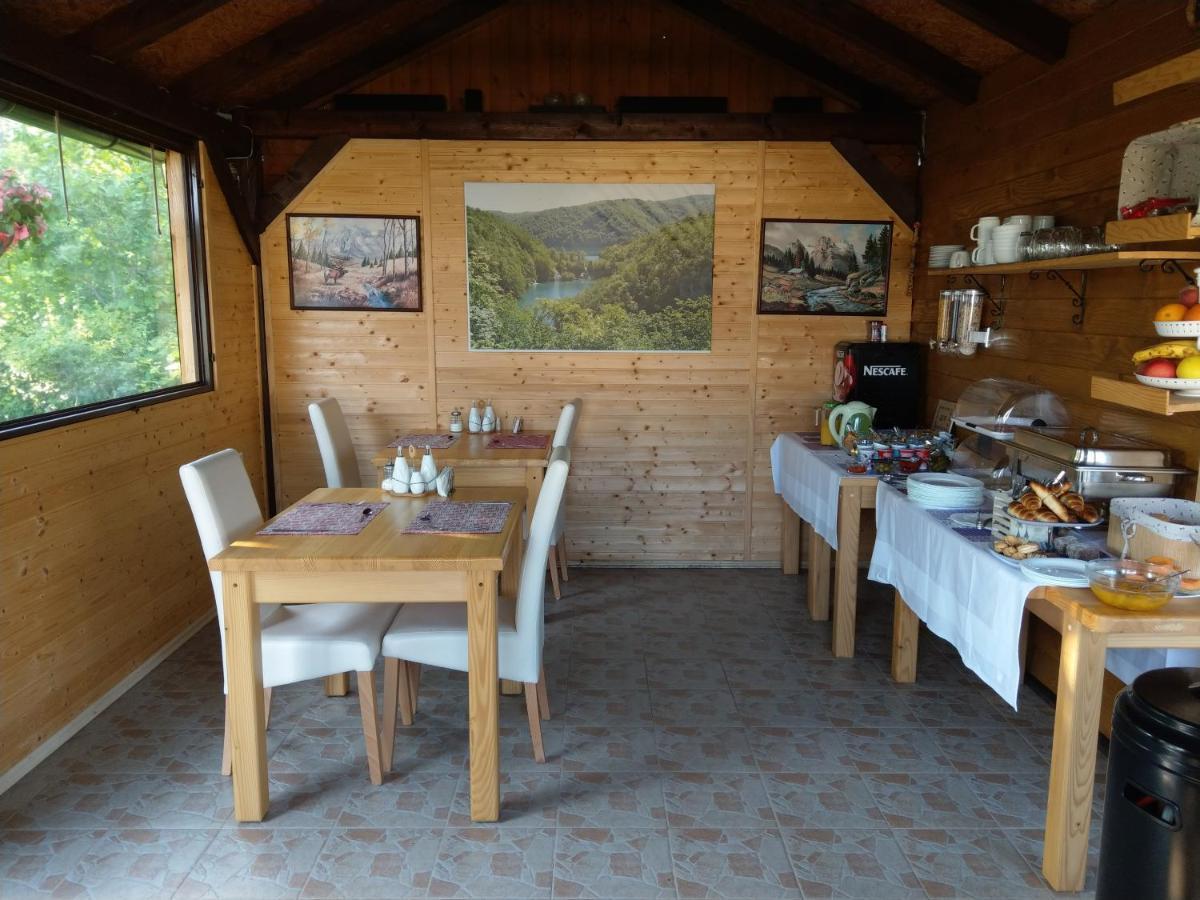 Plitvice House Rosha Acomodação com café da manhã Jezerce Exterior foto